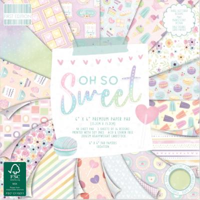 First Edition Oh So Sweet Designpapier - Paper Pad